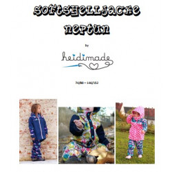 Softshelljacke - Freebook von heidimade